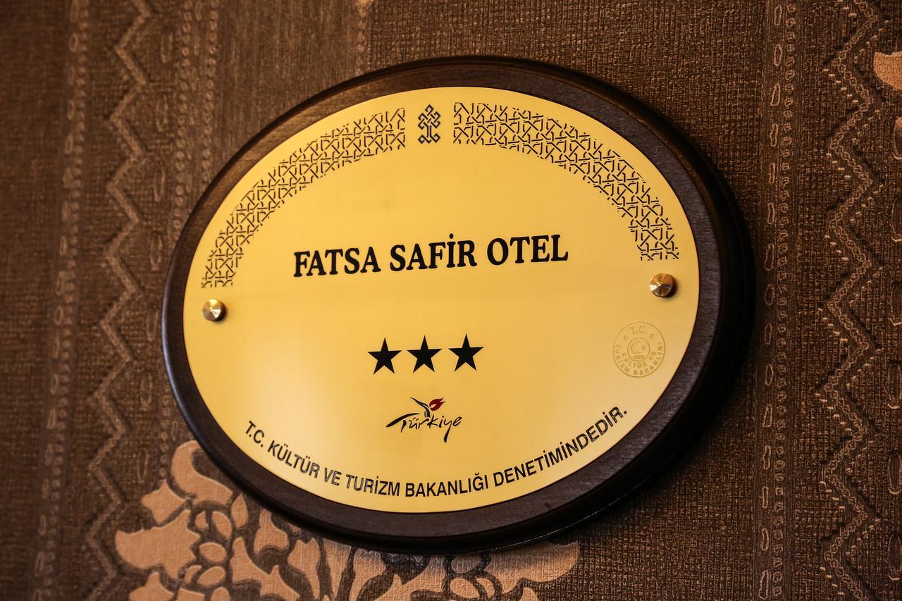 Fatsa Safi̇R Otel Buitenkant foto